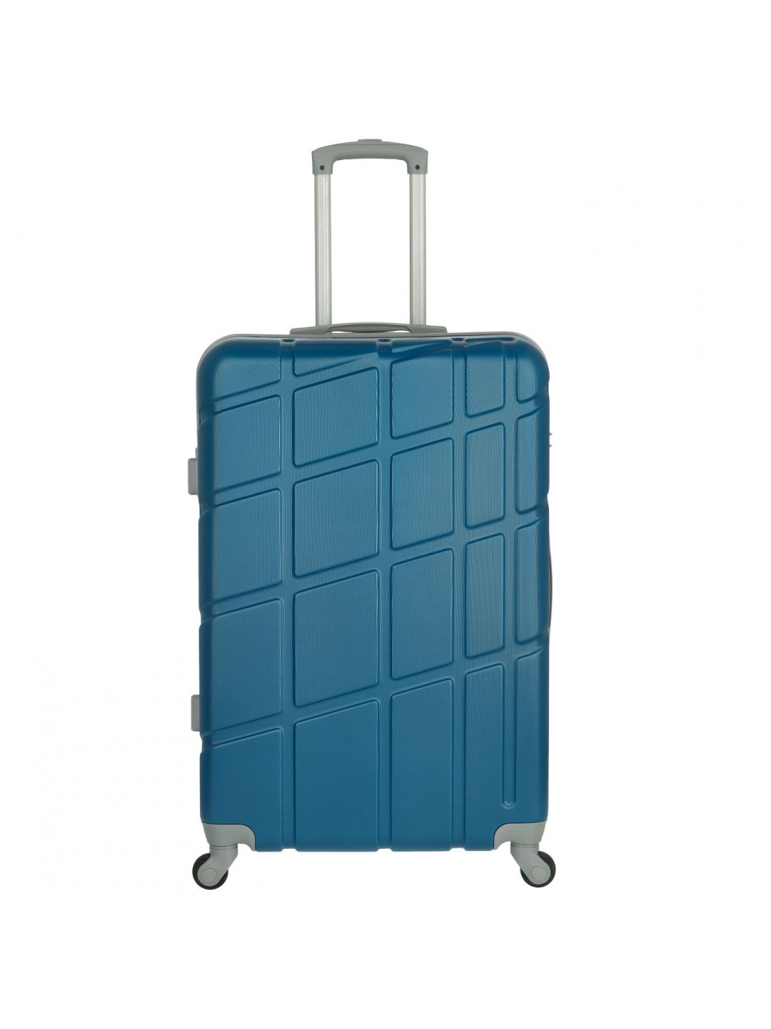 Cestovní plastový kufr Ormi Dakota velikost M modrý